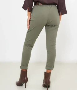 Pantaloni con risvolti