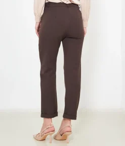 Pantaloni con risvolti