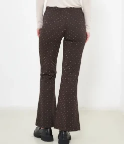 Pantaloni con strass