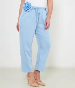 Pantaloni dettaglio fiore