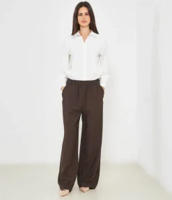 Pantaloni elastico in vita