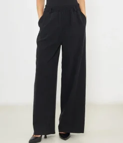 Pantaloni elastico in vita