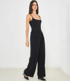 Pantaloni elastico in vita