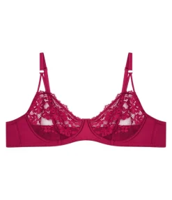 Reggiseno Balconcino in pizzo e raso