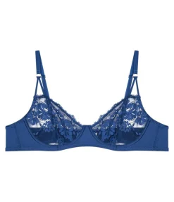 Reggiseno Balconcino in pizzo e raso