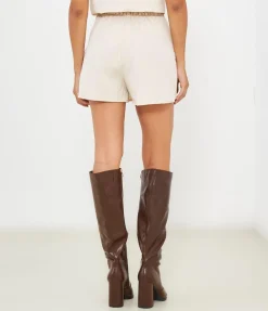 Shorts con strass