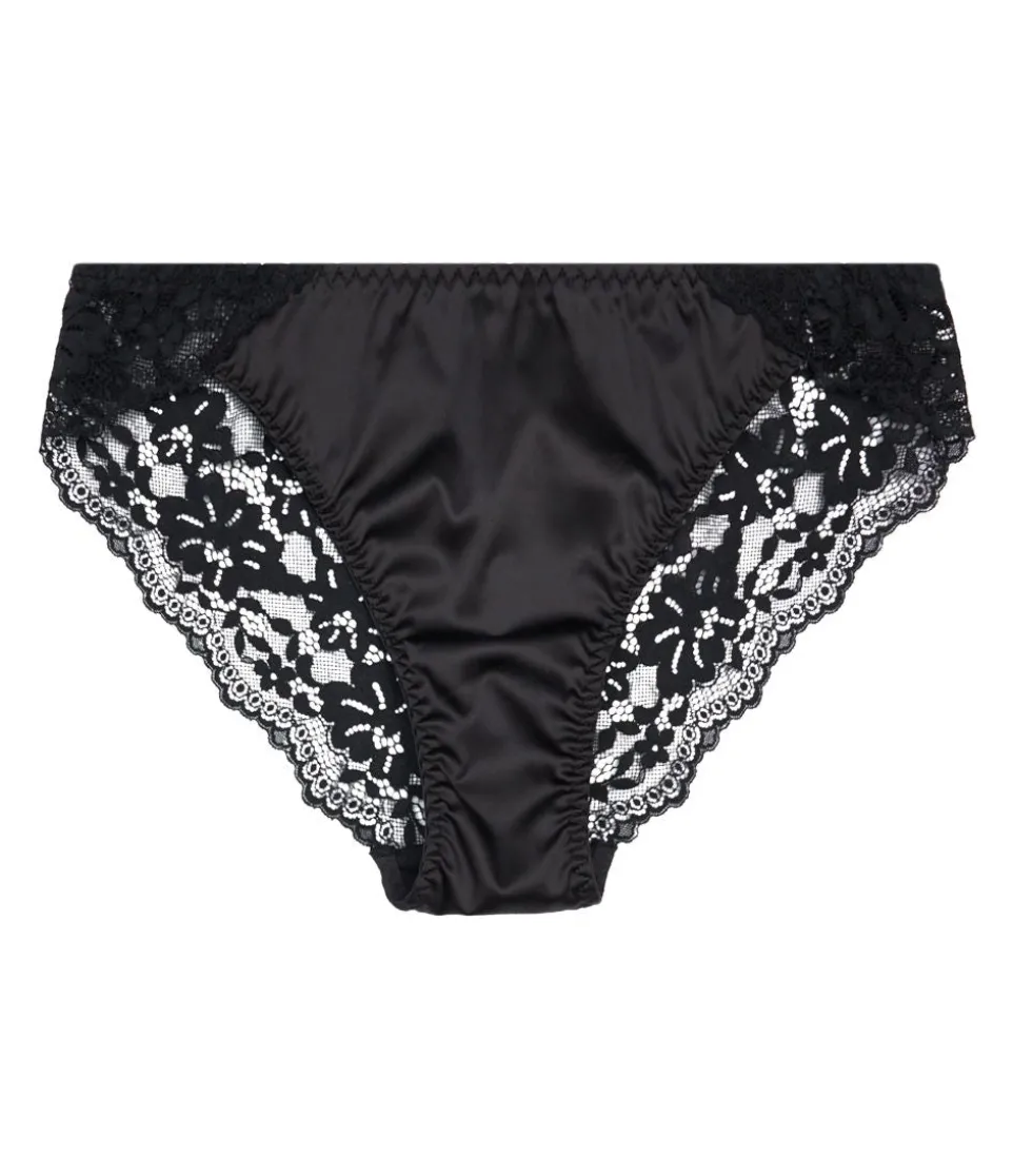 Slip raso e pizzo