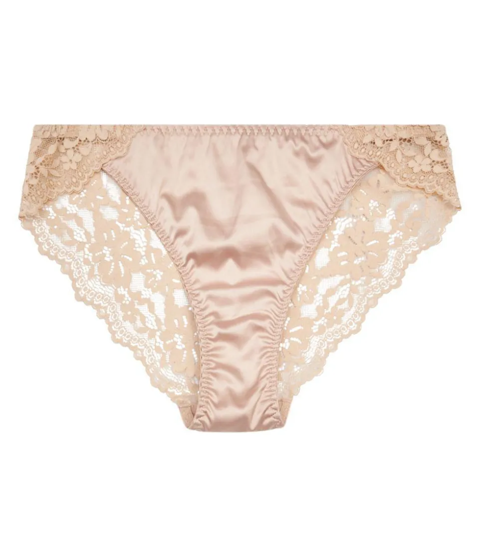 Slip raso e pizzo