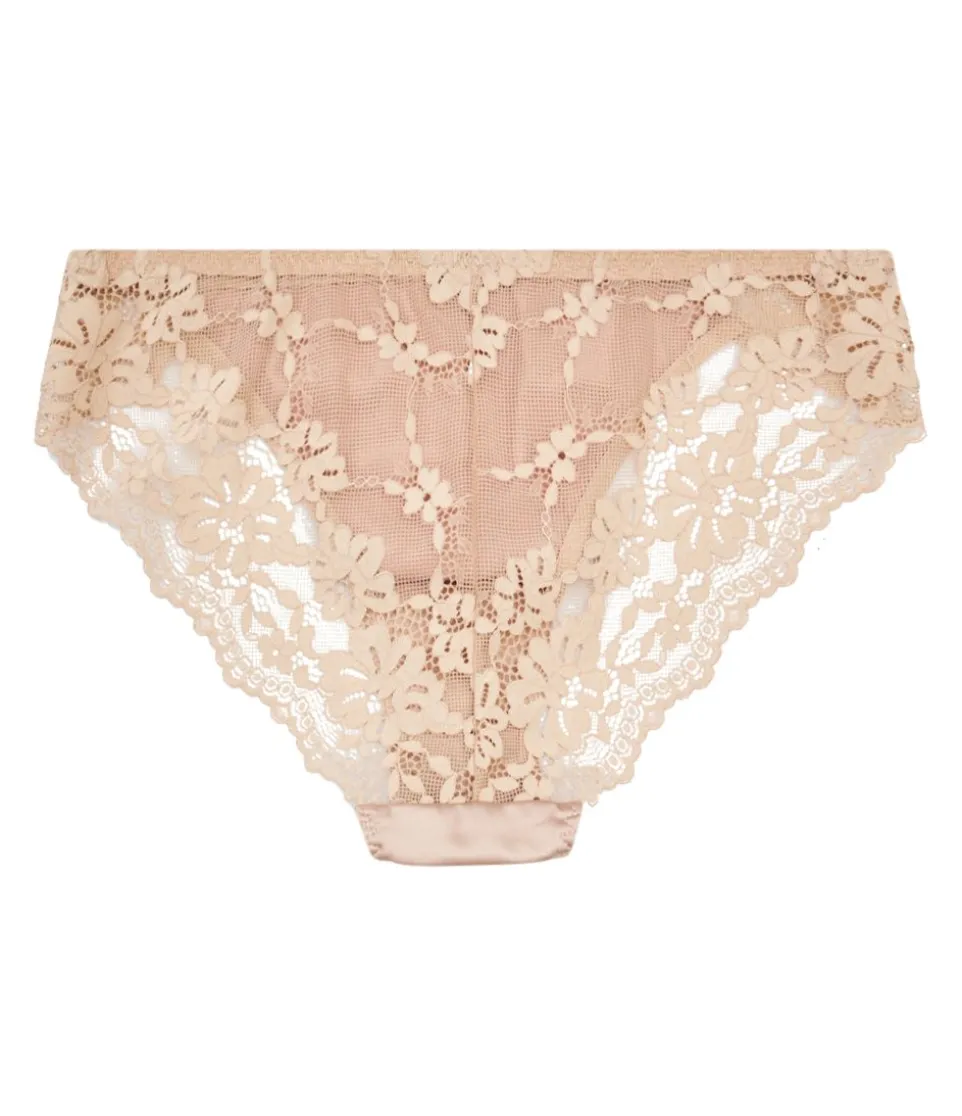 Slip raso e pizzo