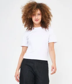 T-shirt con strass