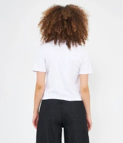 T-shirt con strass