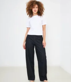 T-shirt con strass